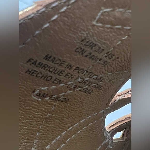 ANNA DELLO RUSSO X H&M Gold Platform Stiletto Heels ✨ - Picture 11 of 13